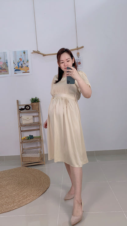 Della Tie Waist Elegant Dress