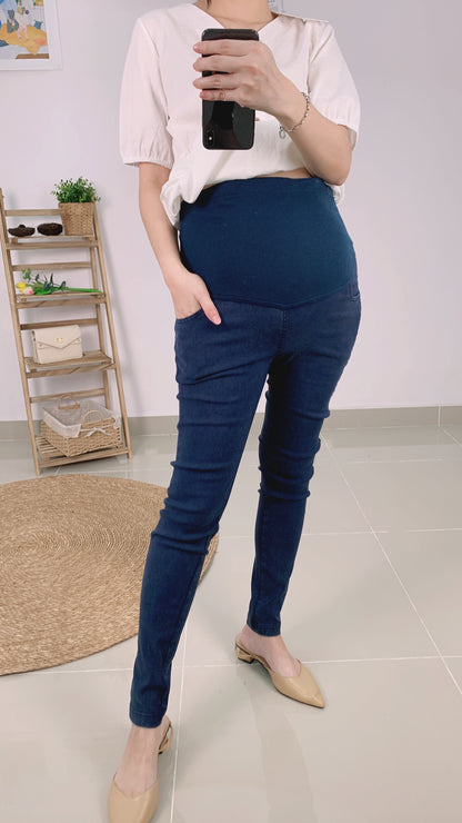 Casual Maternity Long Jeans