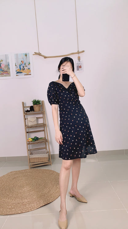 Gina Floral Maternity Dress