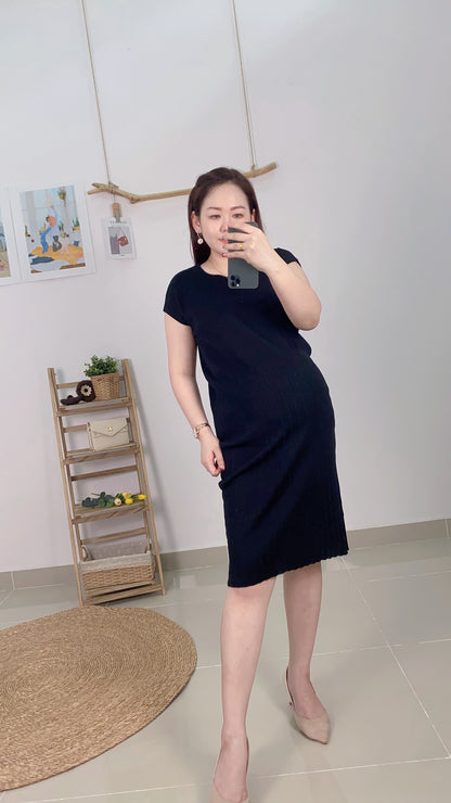 Heyya Knitted Knits Maternity Dress