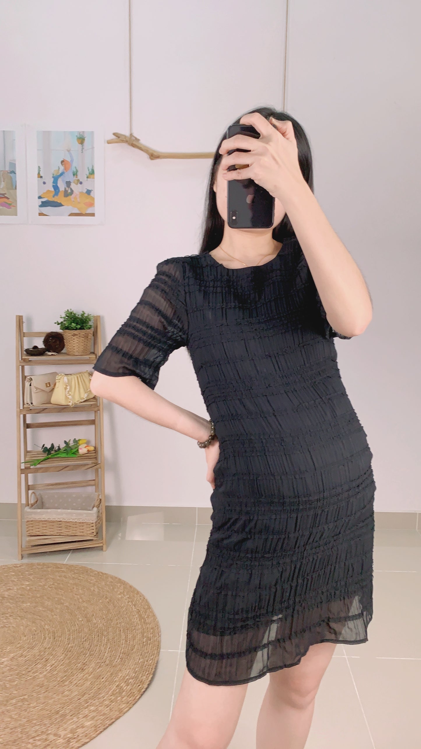 Yoona Elegant Sleeves Dress