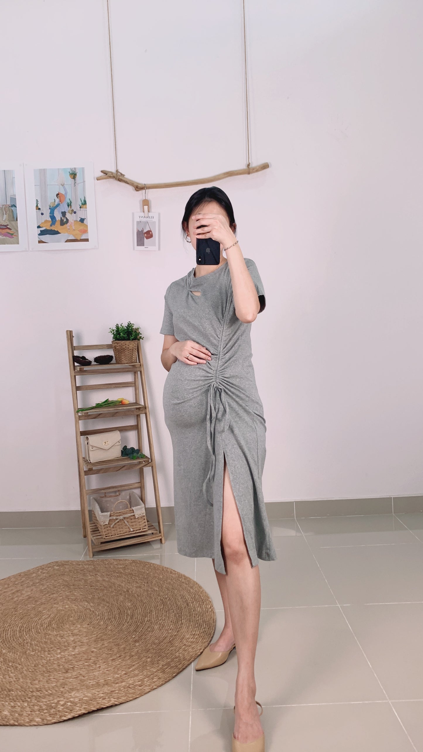 Keyya Full Cotton Tee Dress