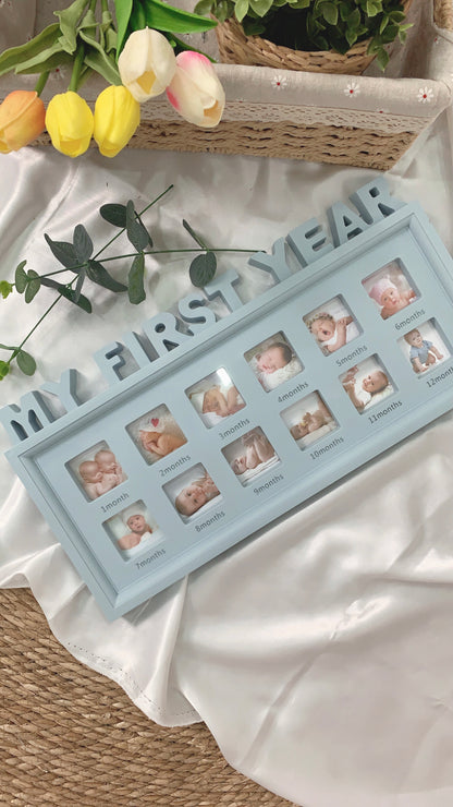 Baby-My First Year Photo Frame