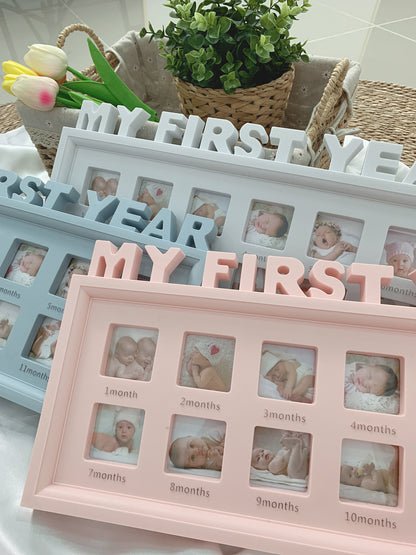 Baby-My First Year Photo Frame