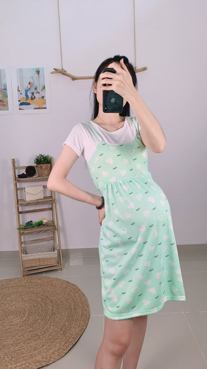 Yiila Sleeves Summer Dress