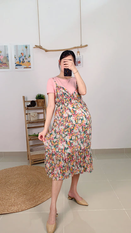 Amo-Ann Floral Set Dress