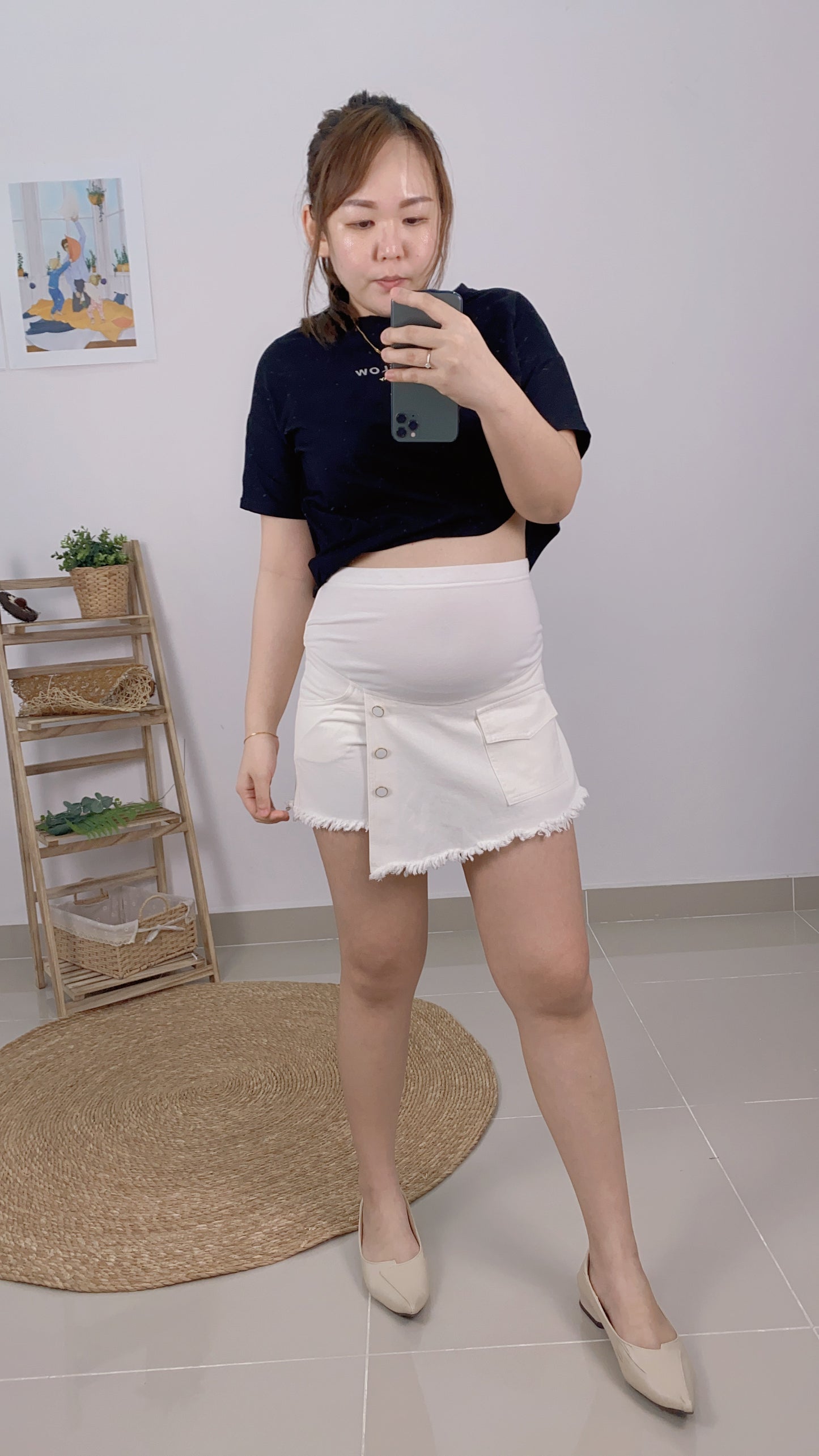 Eva Maternity Skirt