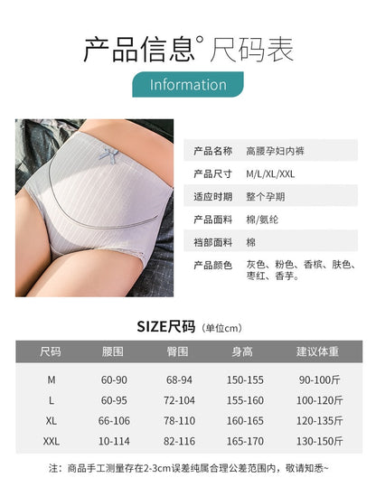 High Waist Maternity Underwear