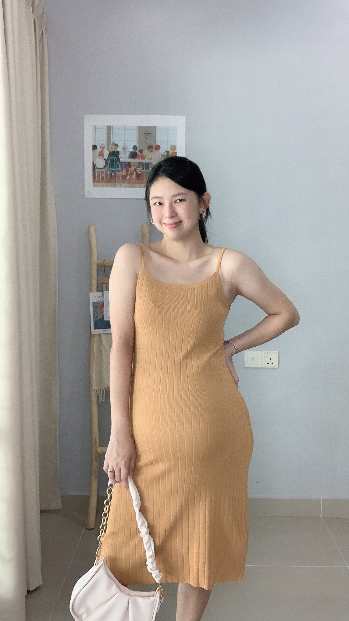 Roselle Knitted Stretchable Dress