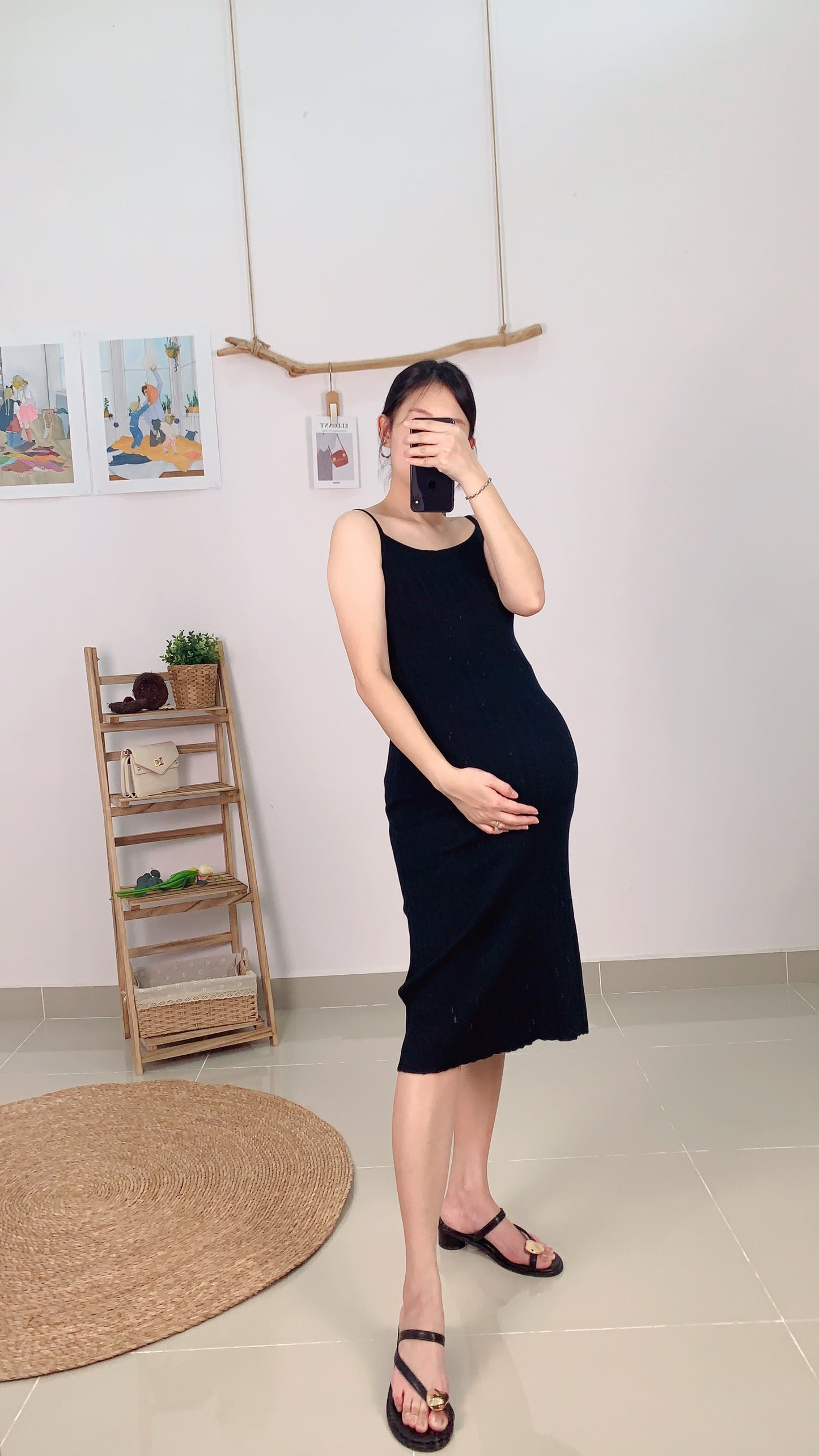 Roselle Knitted Stretchable Dress